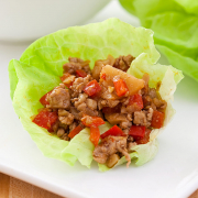 A05. Sauteed Lettuce with Smoked Pork