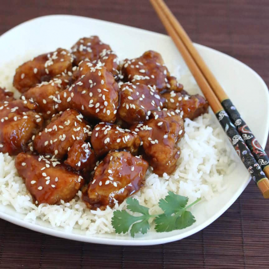76 Sesame Chicken On Rice Double Dragon Chinese Guelph