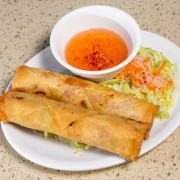 1. Thai Vegetable Spring Rolls - Cha Goi Thai Lan (2 pcs)