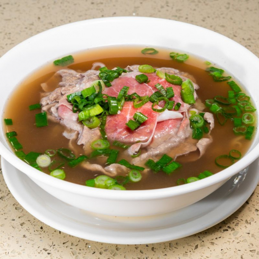 11. Rare Beef Noodle Soup Pho Tai Pho Express Angkor