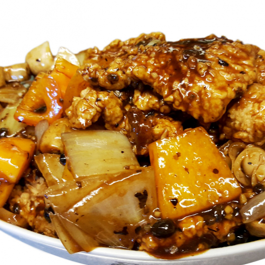 F4. Fish Fillet with Black Bean Sauce Burnaby Palace