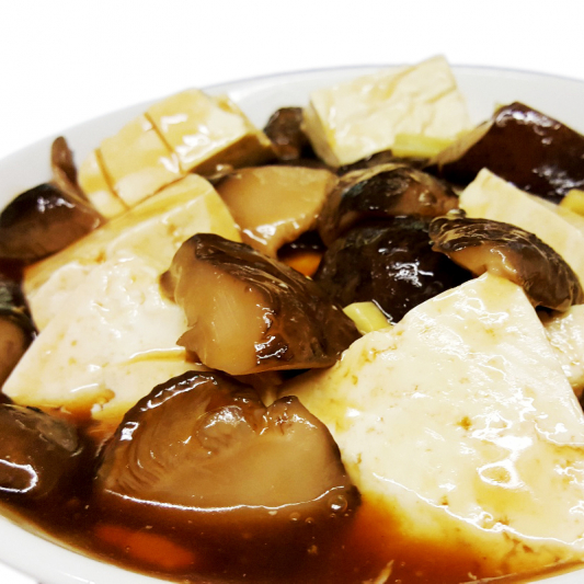 T1. Braised Bean Curd with Black Mushroom Burnaby Palace