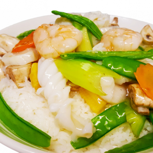 O18. Mixed Seafood & Vegetables Burnaby Palace