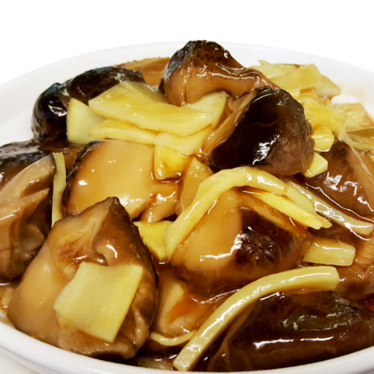 V10. Sauteed Black Mushroom & Bamboo Shoot Burnaby Palace