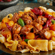 XinJiang Style Braised Chicken with Noodle