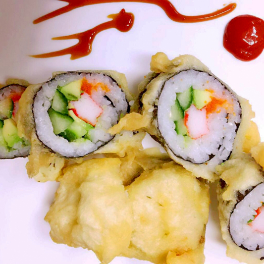 R39. Crazy Roll (Deep Fried) (6 pcs) Hachi Sushi