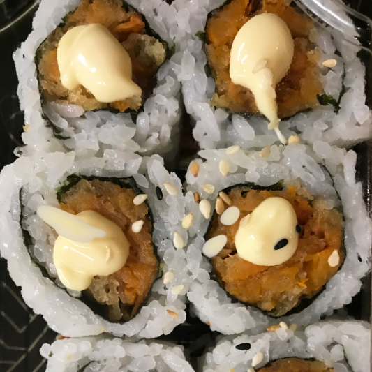 R13. Sweet Yam Roll (6 pcs) Hachi Sushi