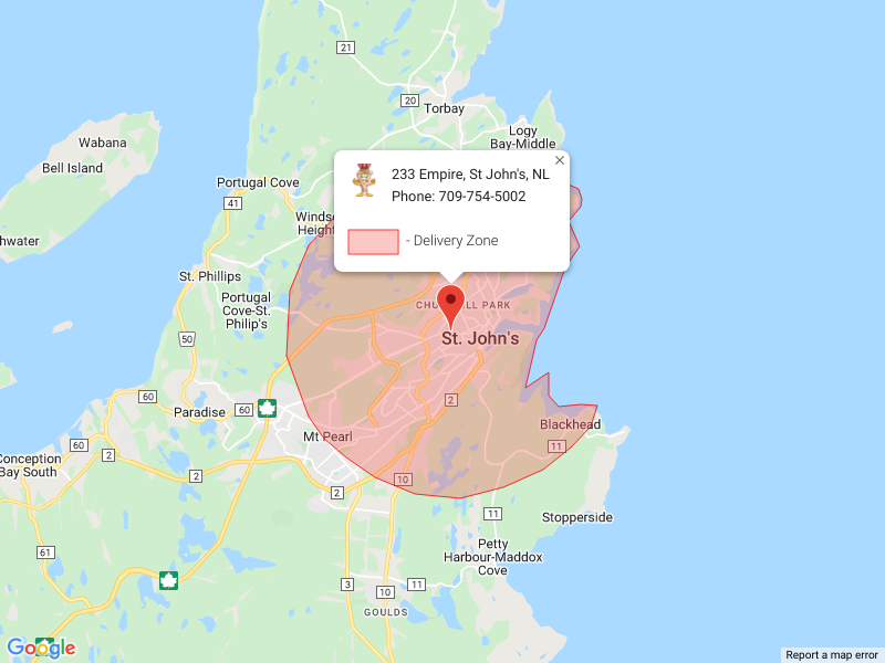 Location Pizza Empire